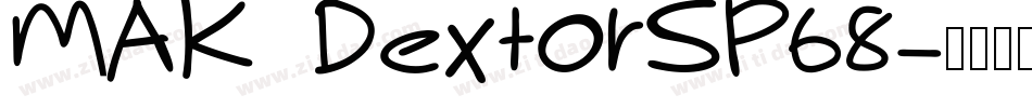 MAK DextorSP68字体转换